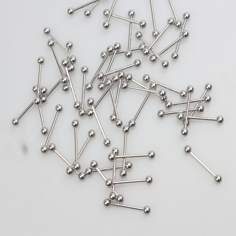 Silver Industrial Barbells