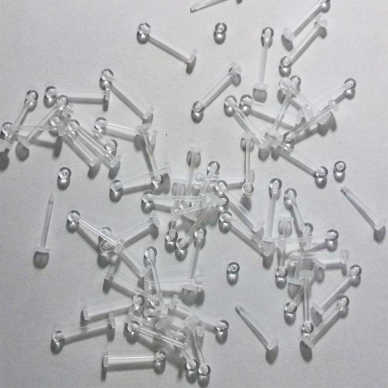 Acrylic Tongue Stud