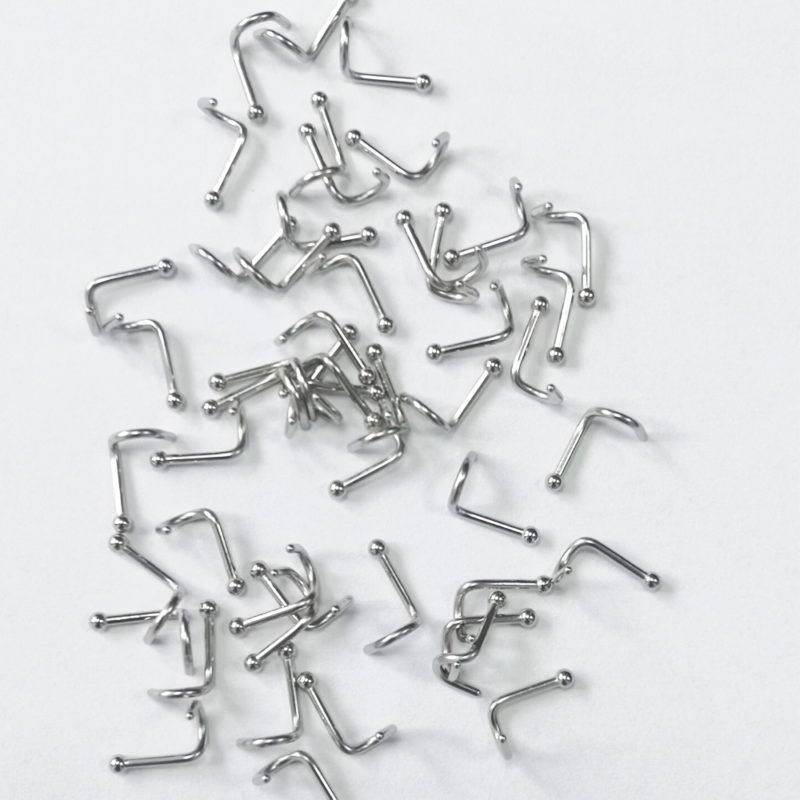 Ball Curved Nose Stud