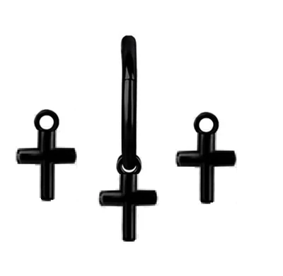 Dangle- Black LINE CROSS